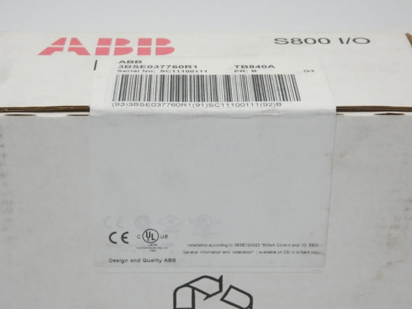 ABB 3BSE037760R1 TB840A NSFS