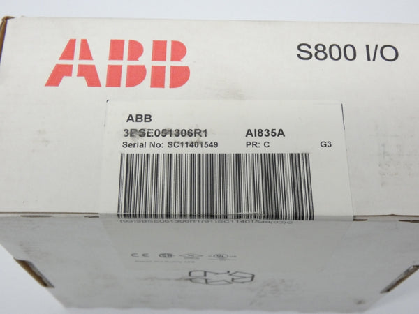 ABB 3BSE051306R1 AI835A NSFS