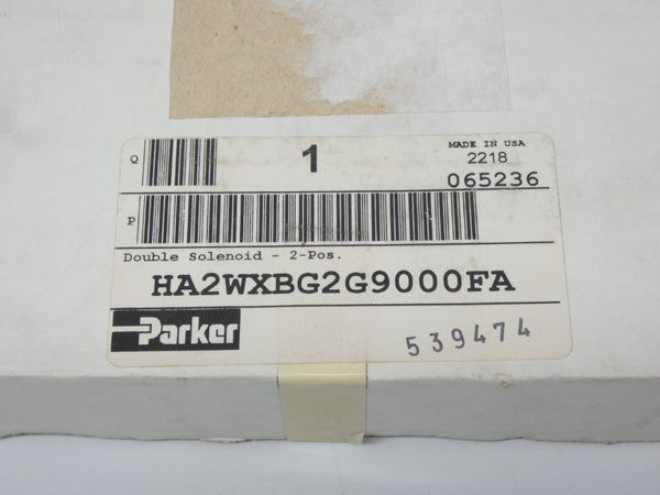 PARKER HA2WXBG2G9000FA NSFS