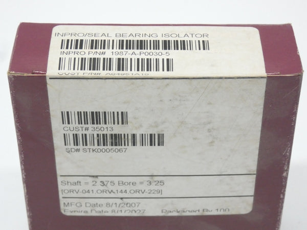 INPRO 1987-A-P0030-5 NSFS