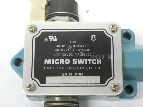 MICRO SWITCH BAF1-3RN2X-LH 480VAC 20A NSNP