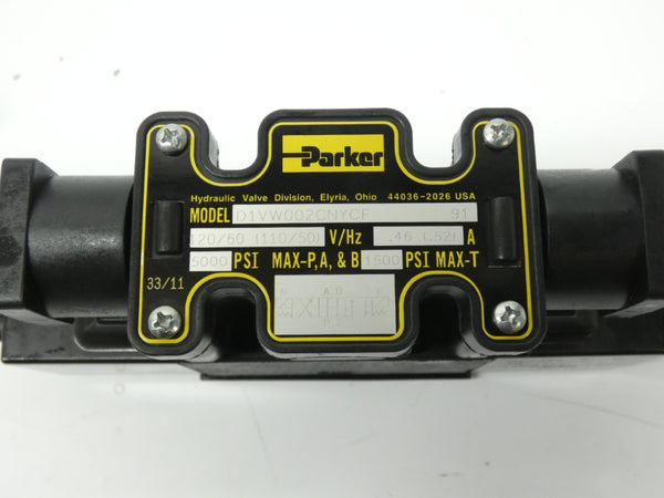 PARKER D1VW002CNYCF91 110/120V 5000PSI NSMP
