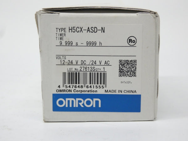OMRON H5CX-ASD-N 12-24VDC 9.999S-9999H NSFS