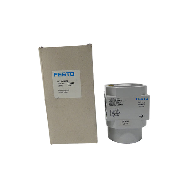 FESTO HEL-D-MIDI 170691 240PSI NSMP
