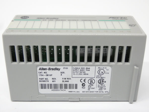 INDUSTRIAL SPARE PART 1794-OB16P SER. A REV. A01 24VDC NSMP