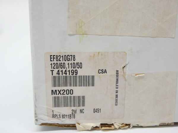 ASCO EF8210G78 110/120V NSFS