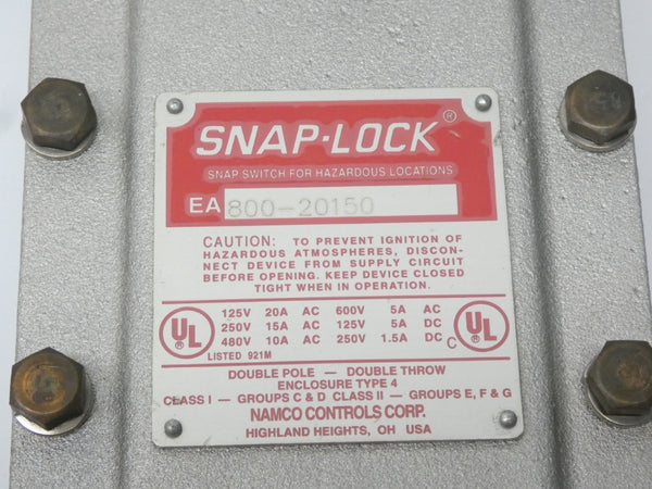 NAMCO EA800-20150 480V 20A NSMP