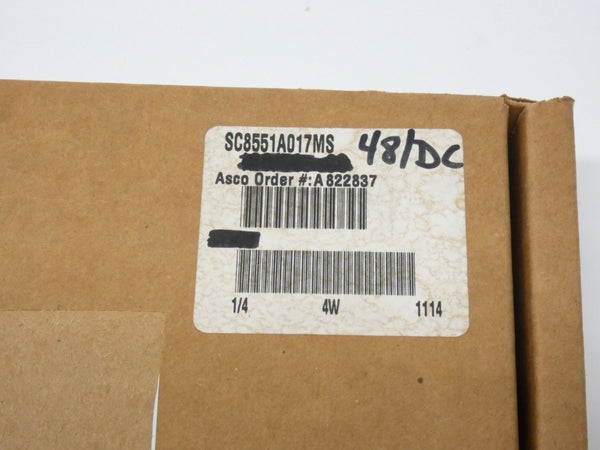 ASCO SC8551A017MS 30-150PSI NSMP