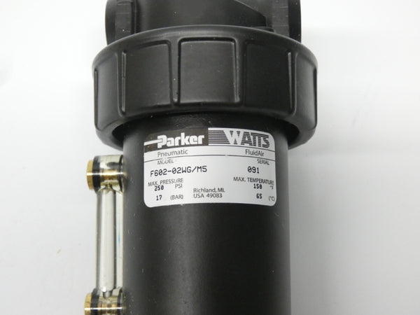 PARKER F602-02WG/M5 250PSI 1/4" NSMP