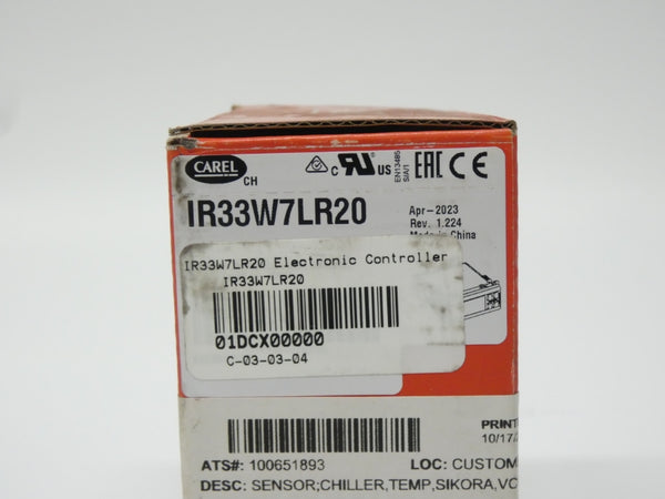 CAREL IR33W7LR20 REV. 1.224 12-30VDC 8A NSMP