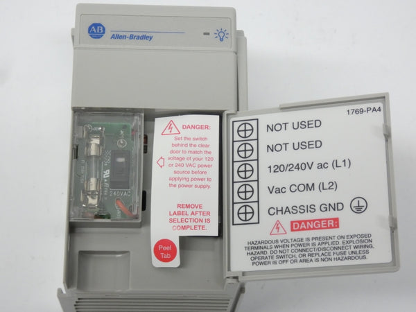 INDUSTRIAL SPARE PART 1769-PA4 SER. A REV. 4 85-132VAC 40A NSNP