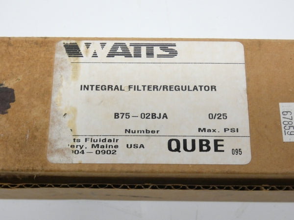 WATTS B75-02BJA 150PSI NSMP