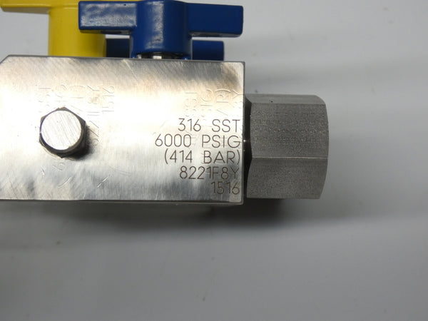 HOKE ROTOFOLD 8221F8Y 6000PSI NSNP