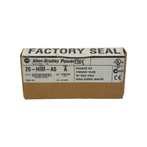 INDUSTRIAL SPARE PART 20-HIM-A6 SER. A F/W 2.005 12VDC DATE: 2014 NSFS