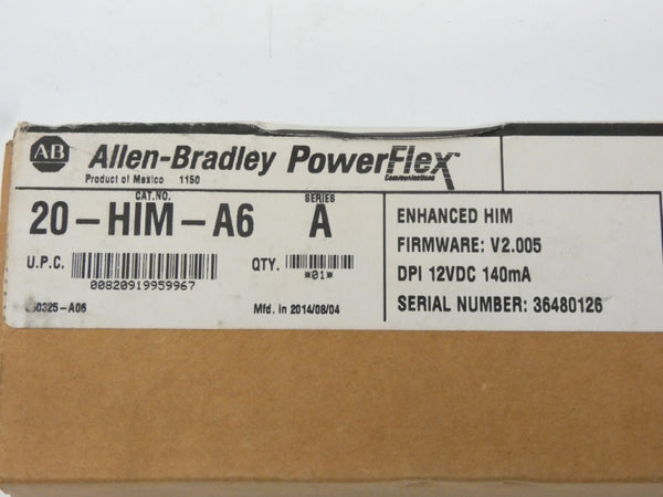 INDUSTRIAL SPARE PART 20-HIM-A6 SER. A F/W 2.005 12VDC DATE: 2014 NSFS