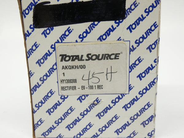 TOTAL SOURCE EV-100 HY1300308 NSMP