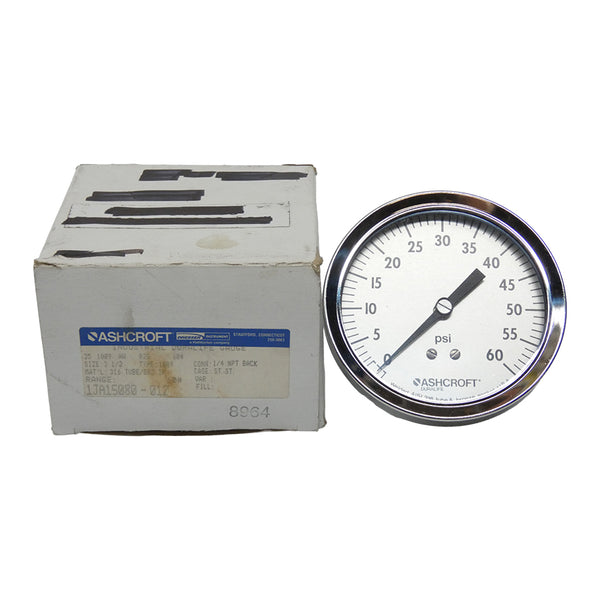 ASHCROFT 351009AW02B60# 1/4" NSMP