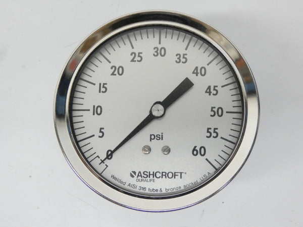 ASHCROFT 351009AW02B60# 1/4" NSMP