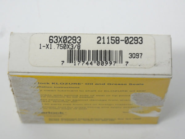 GARLOCK 63X0293 21158-0293 NSFS