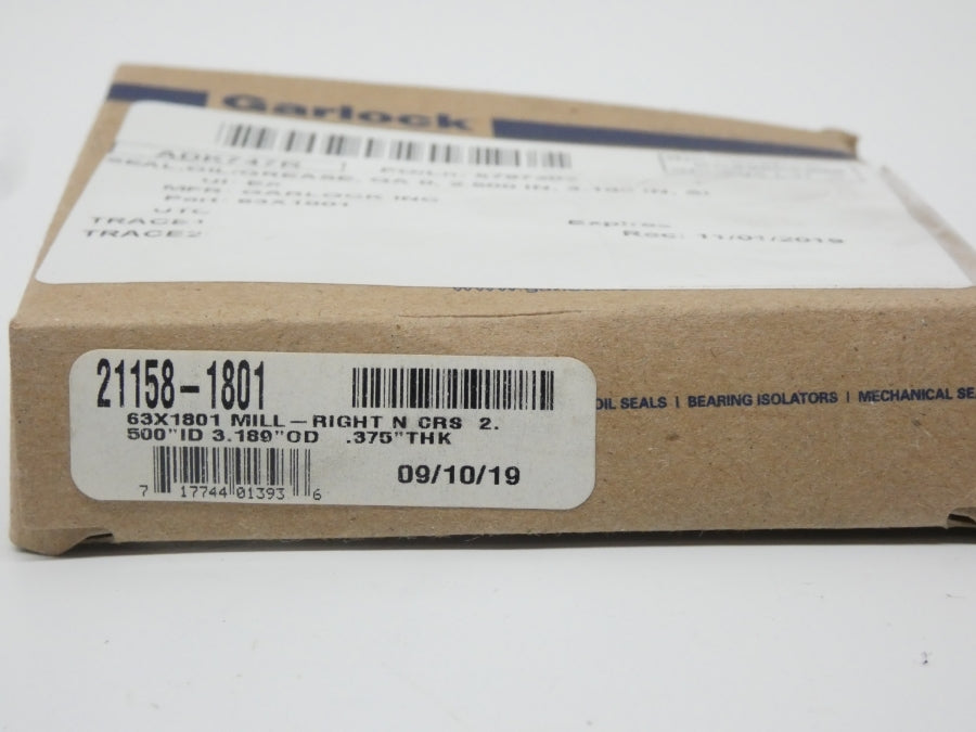 GARLOCK 21158-1801 63X1801 NSMP