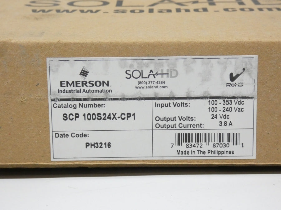 EMERSON SCP100S24X-CP1 100-353V 0.35-1.2A NSMP