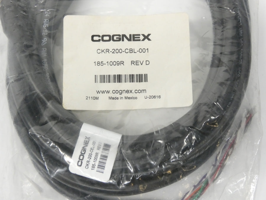 COGNEX CKR-200-CBL-001 185-1009R REV. D NSMP