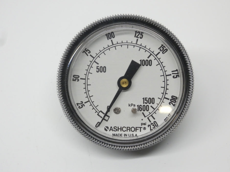 ASHCROFT 25W1001TH01BXUC200#-AGR 0/230PSI 2-1/2" NSMP