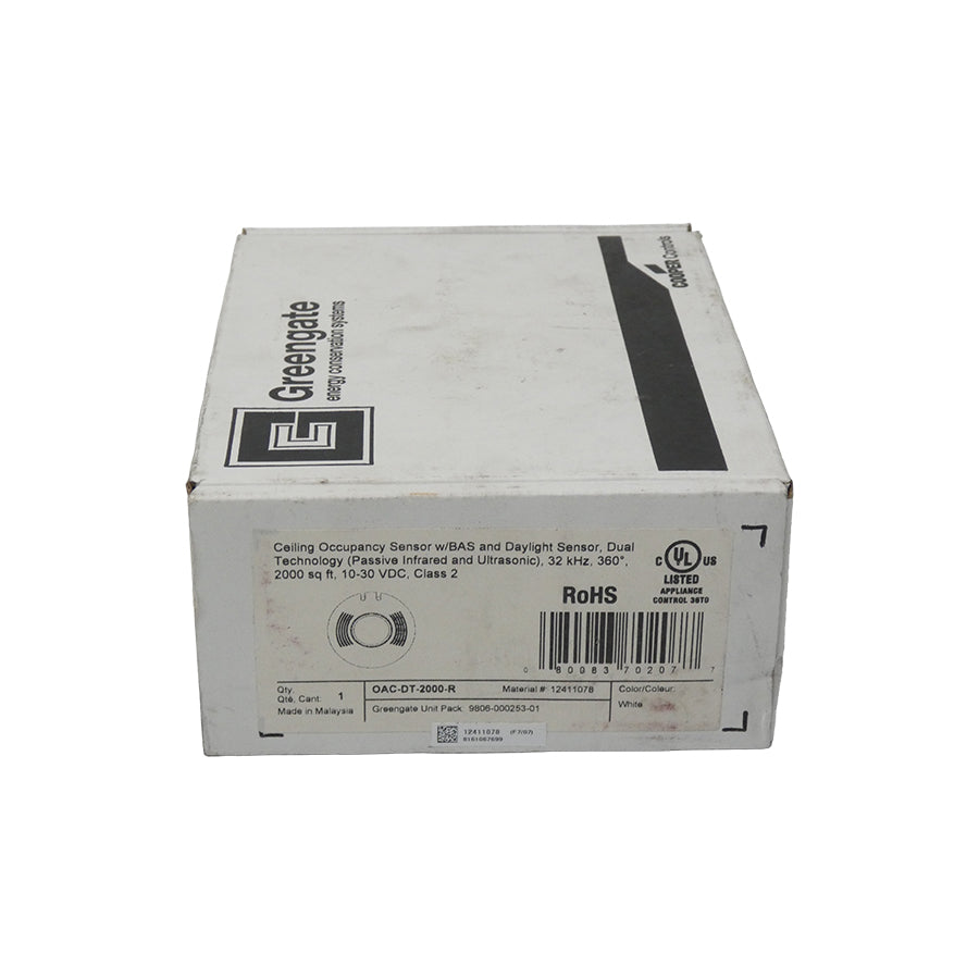 COOPER CONTROLS OAC-DT-2000-R 12411078 10-30VDC NSFS