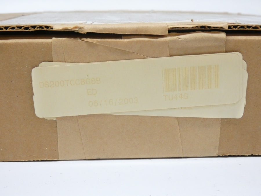 GENERAL ELECTRIC DS200TCCBG8BED NSMP