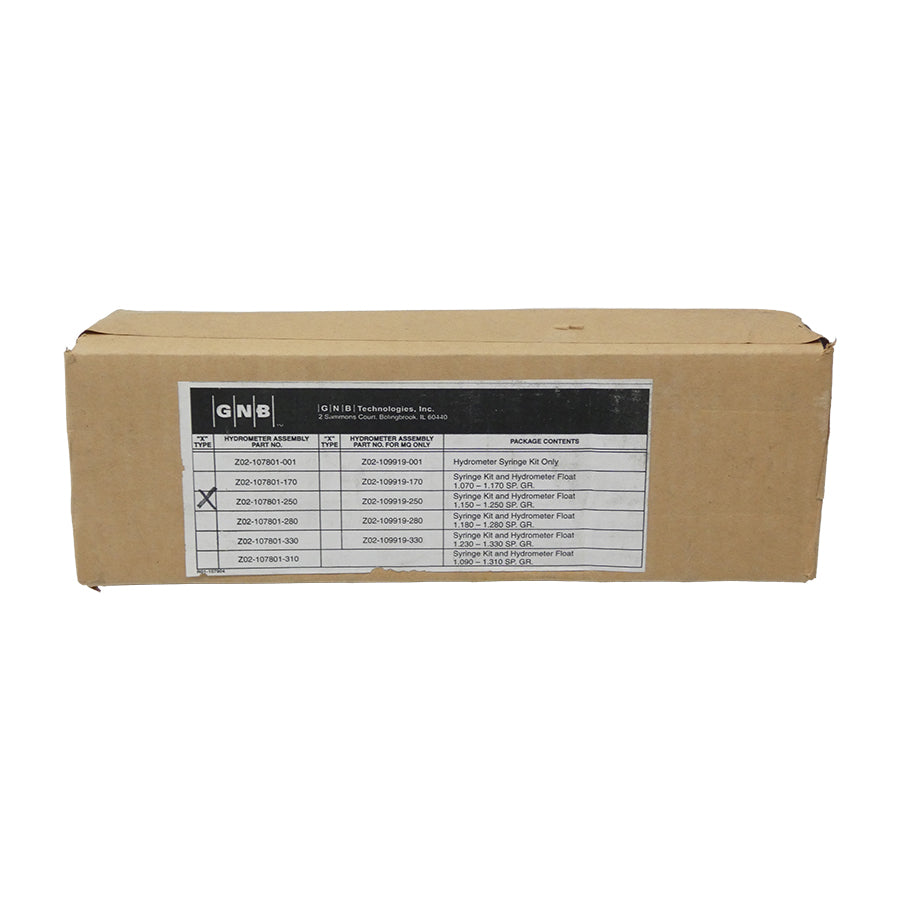 GNB TECHNOLOGIES Z02-107801-250 NSFS