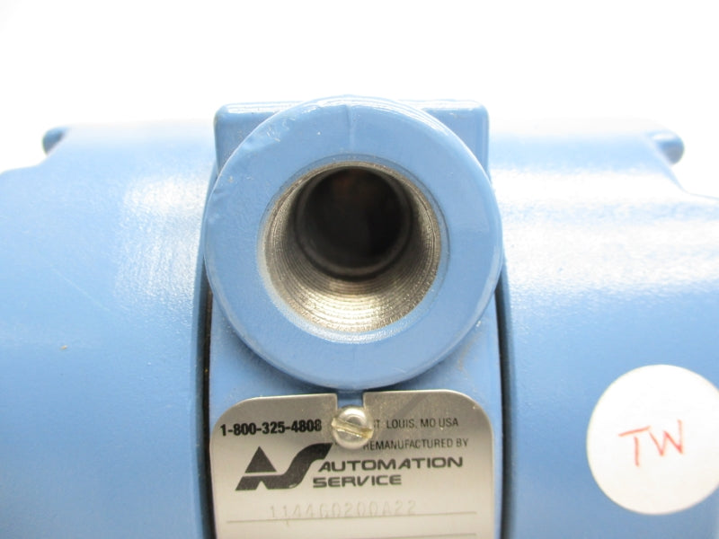 ROSEMOUNT 1144G0200A22 35VDC 200PSI 3/4" NSNP