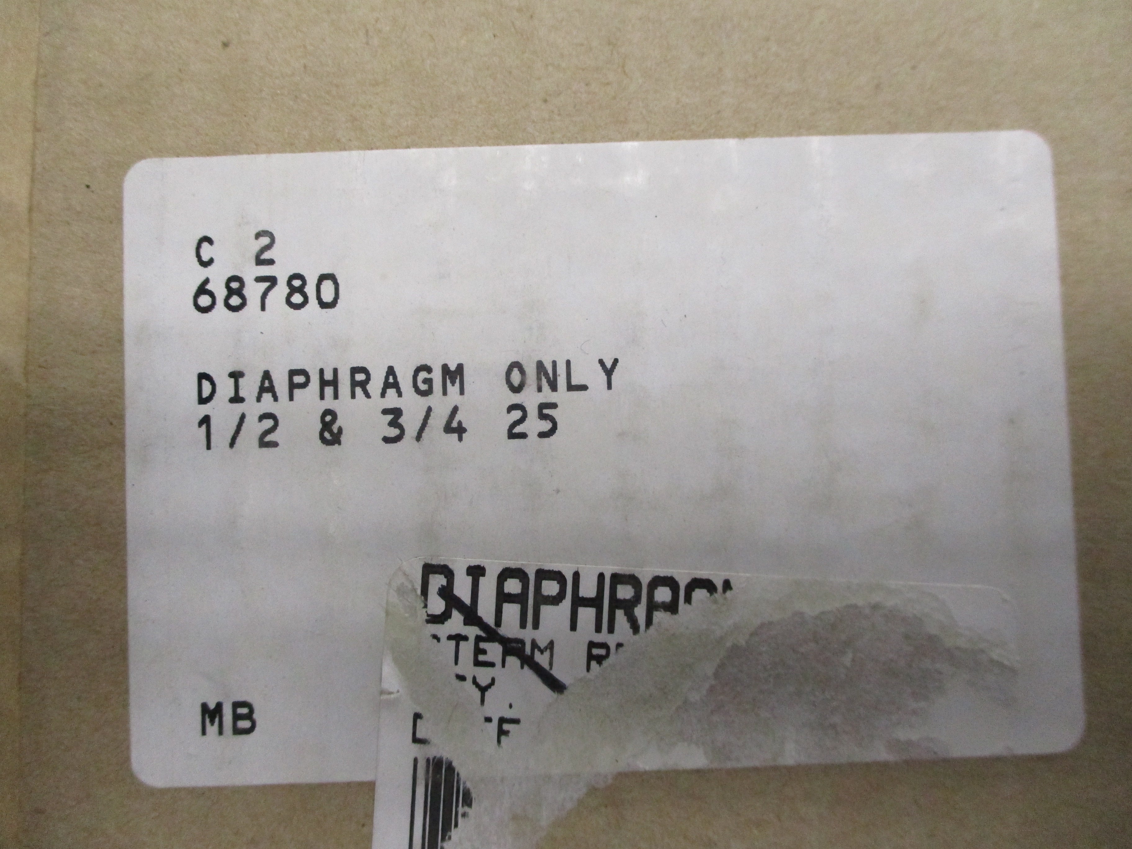 DIAPHRAGM 68780 NSFS
