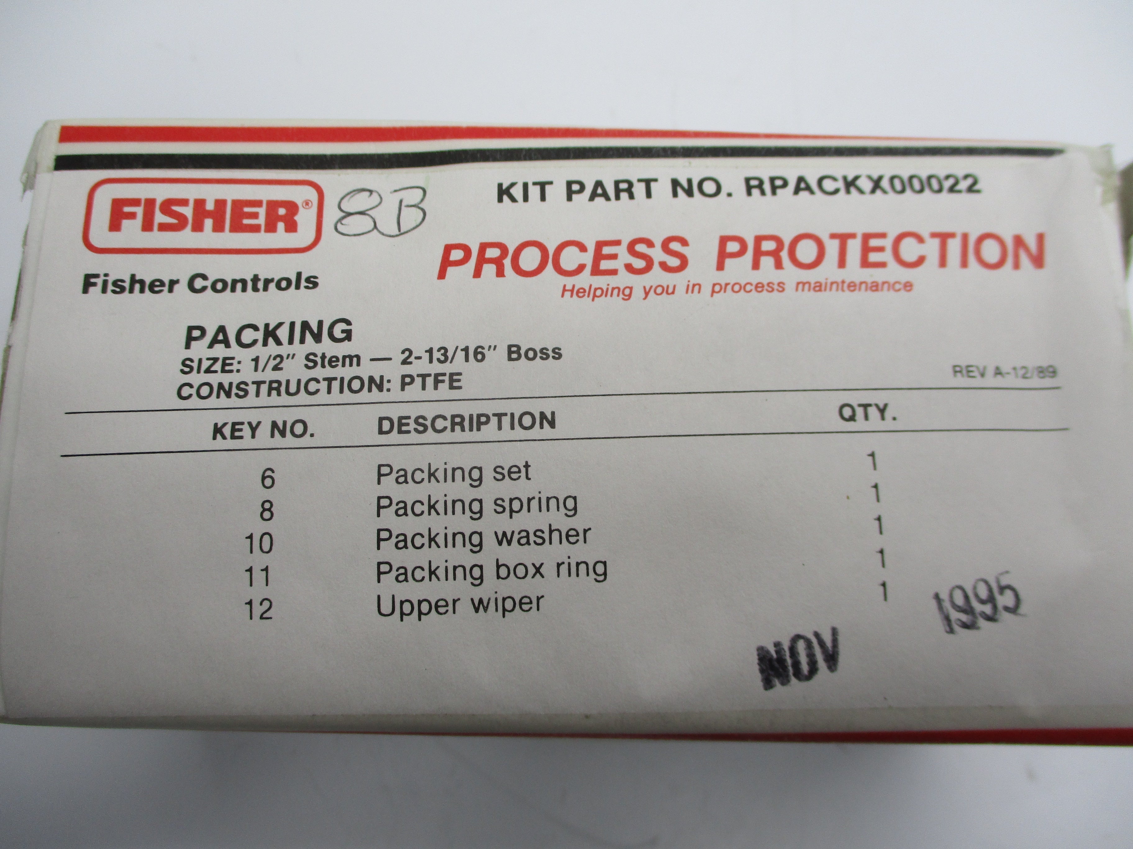 FISHER RPACKX00022 NSMP