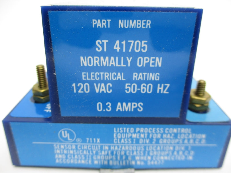 GEMS ST41705 120VAC 0.3A NSMP