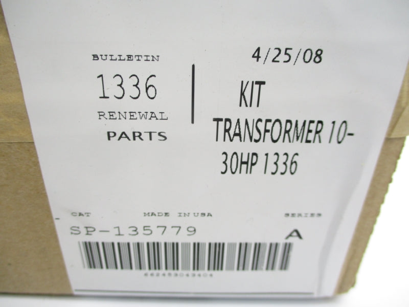 ALLEN BRADLEY SP-135779 SER. A (BR/WH) NSMP