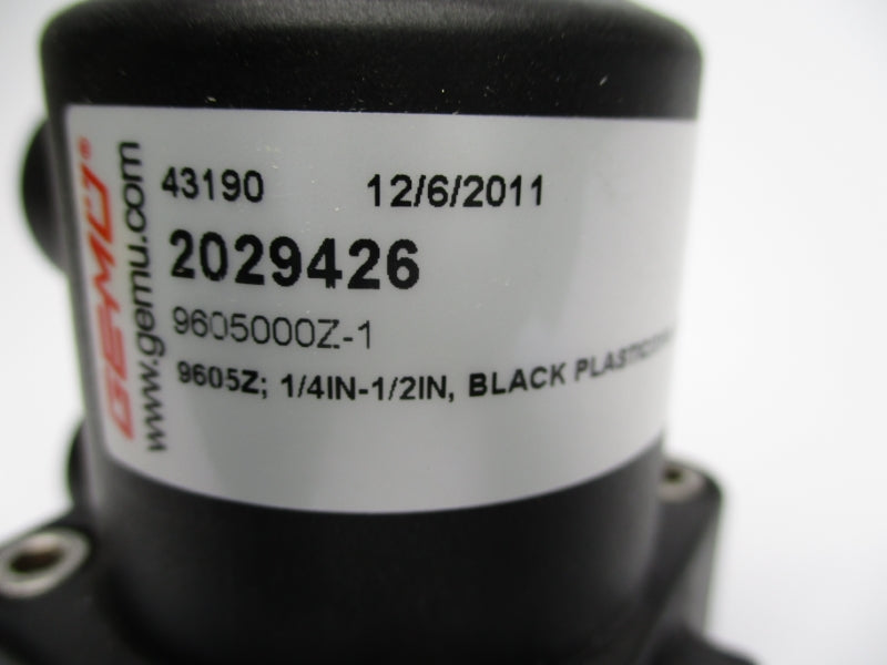 GEMU 9605000Z-1 2029426 1/2" NSNP