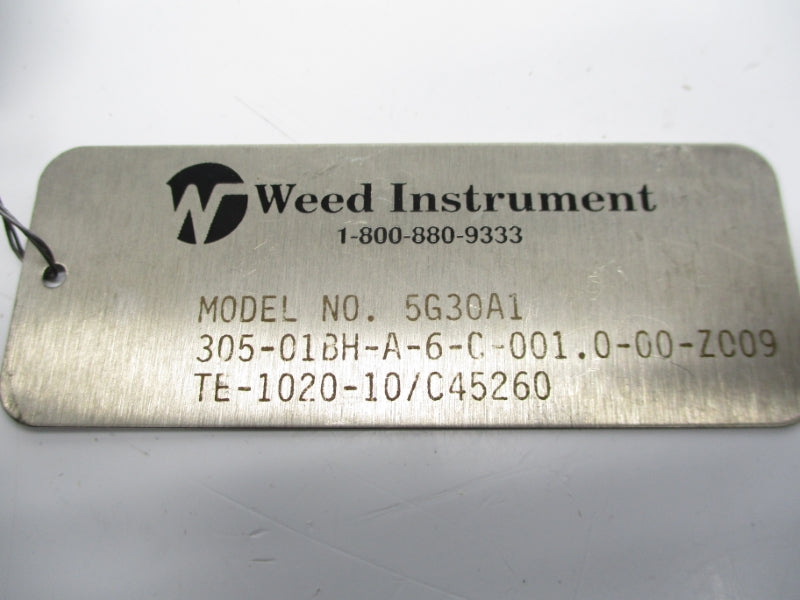 WEED INSTRUMENT 305-01BH-A-6-C-001.0-00-Z009 7/8" NSNP