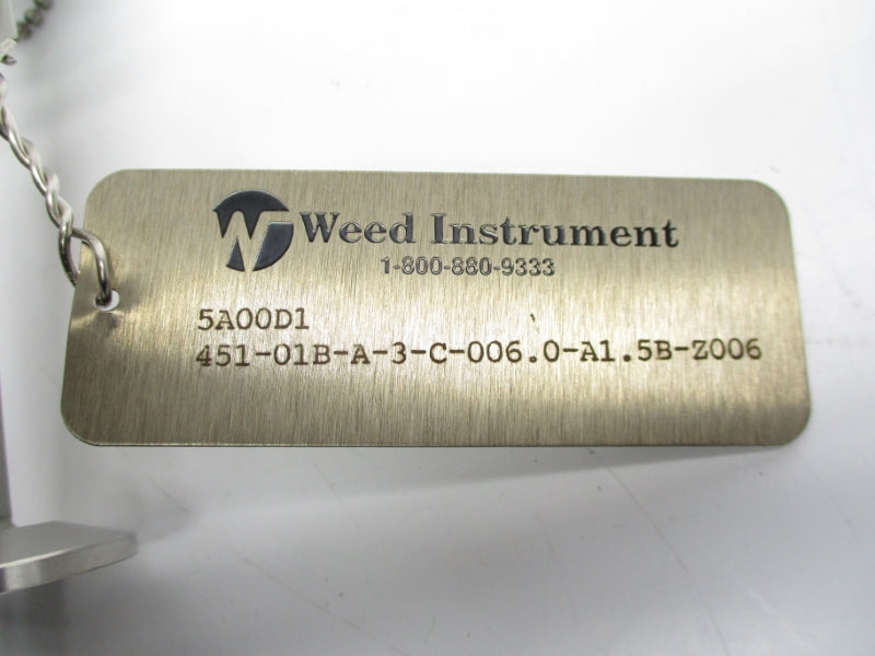 WEED INSTRUMENT 451-01B-A-3-C-006.0-A1.5B-Z006 NSNP