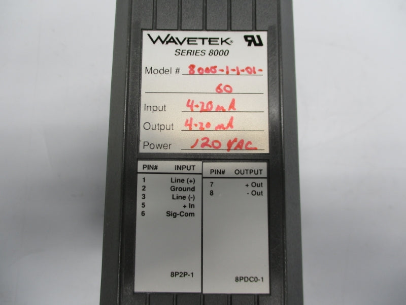 WAVETEK 8000-1-1-01-60 120VAC NSMP