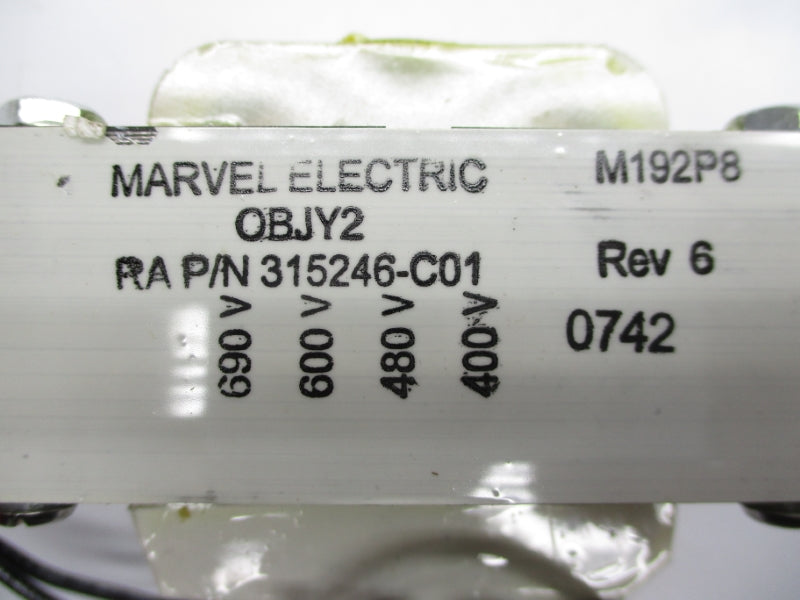 MARVEL ELECTRIC 315246-C01 OBJY2 690V NSNP