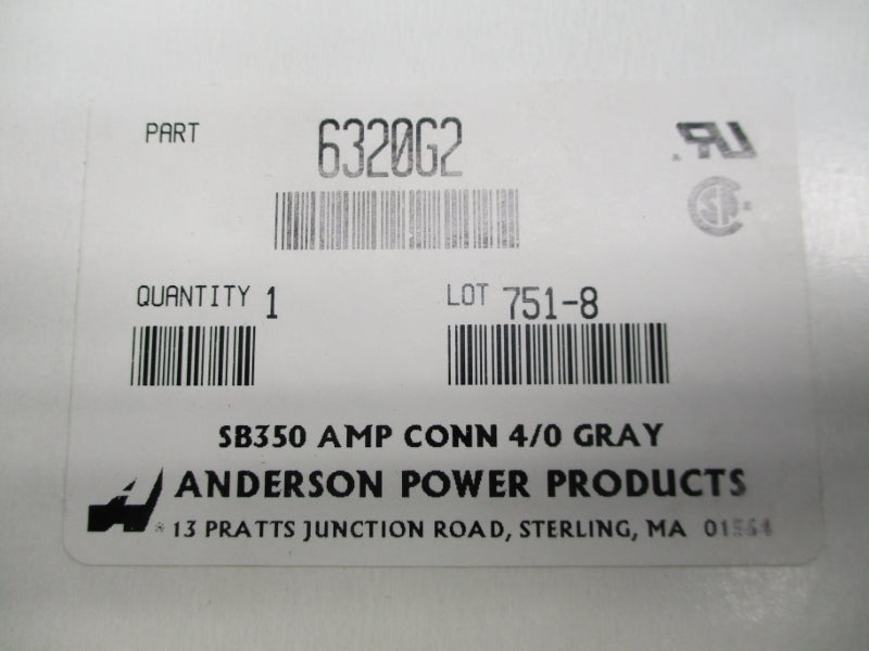 ANDERSON POWER SB350 6320G2 600V 350A NSMP