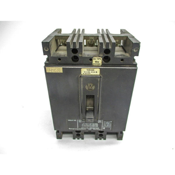 WESTINGHOUSE EHB3015L 4993D67G34 480VAC 15A UNMP