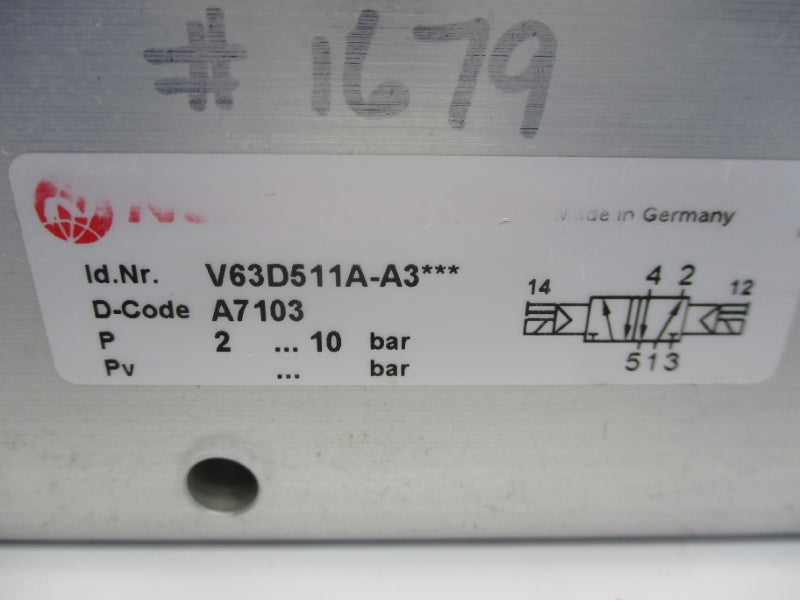 NORGREN VSD4P4D1-A3100 NSNP