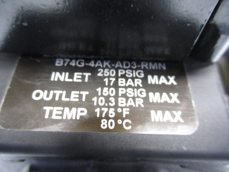 NORGREN B74G-4AK-AD3-RMN 250PSI 7/8" UNMP