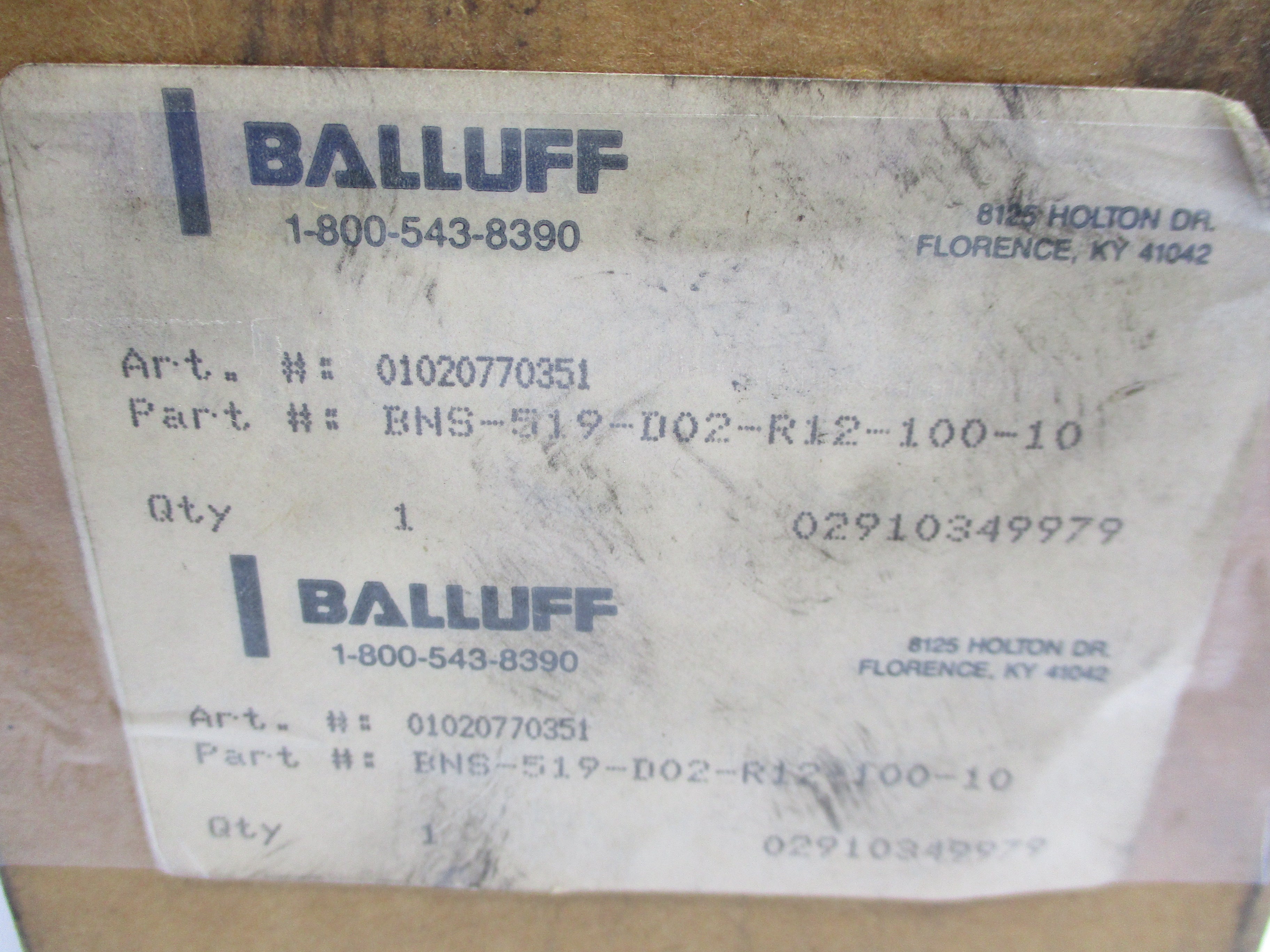 BALLUFF BNS-519-D02-R12-100-10 NSMP