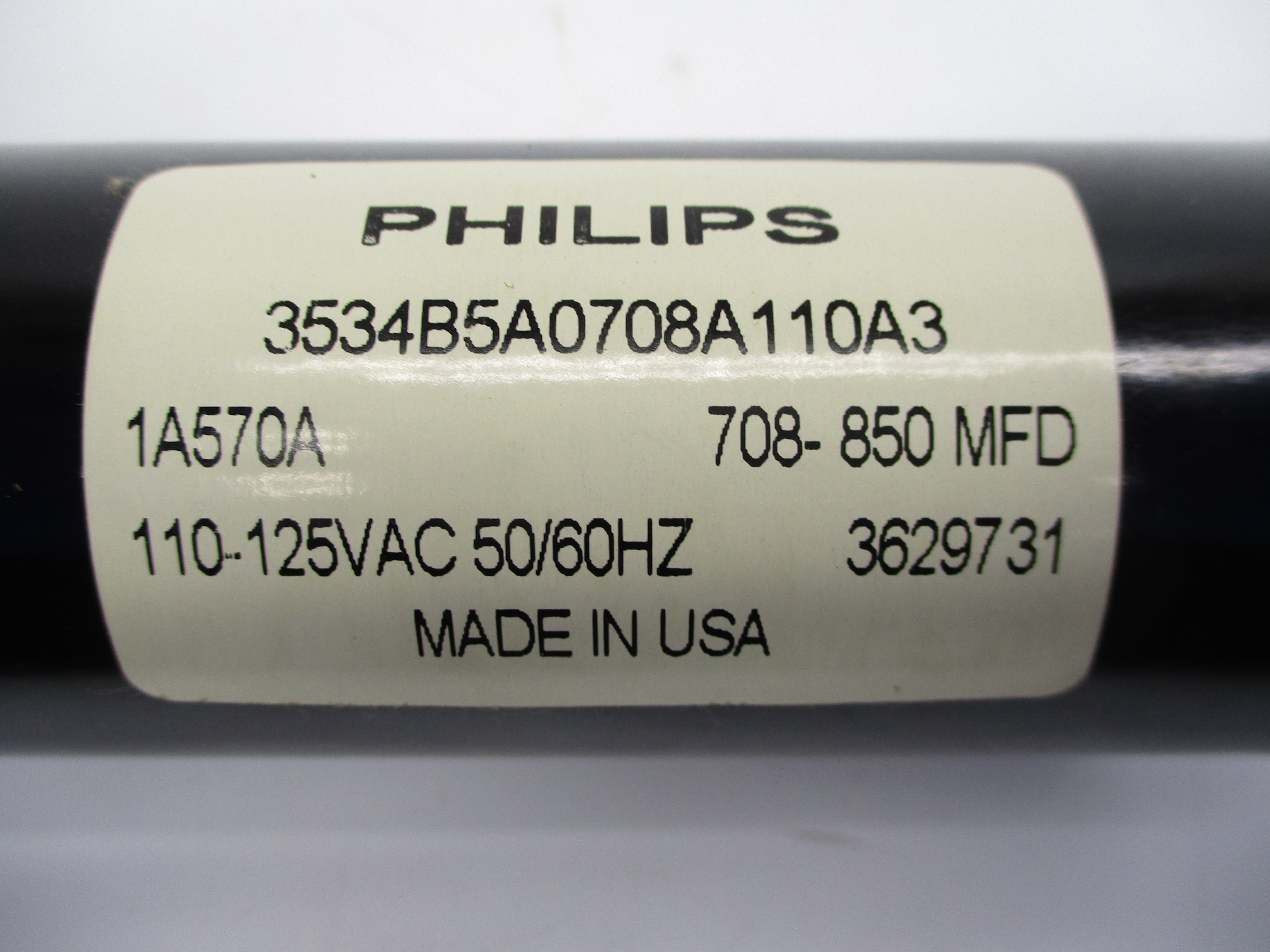 PHILIPS 3534B5A0708A110A3 1A570A 110-125VAC NSMP