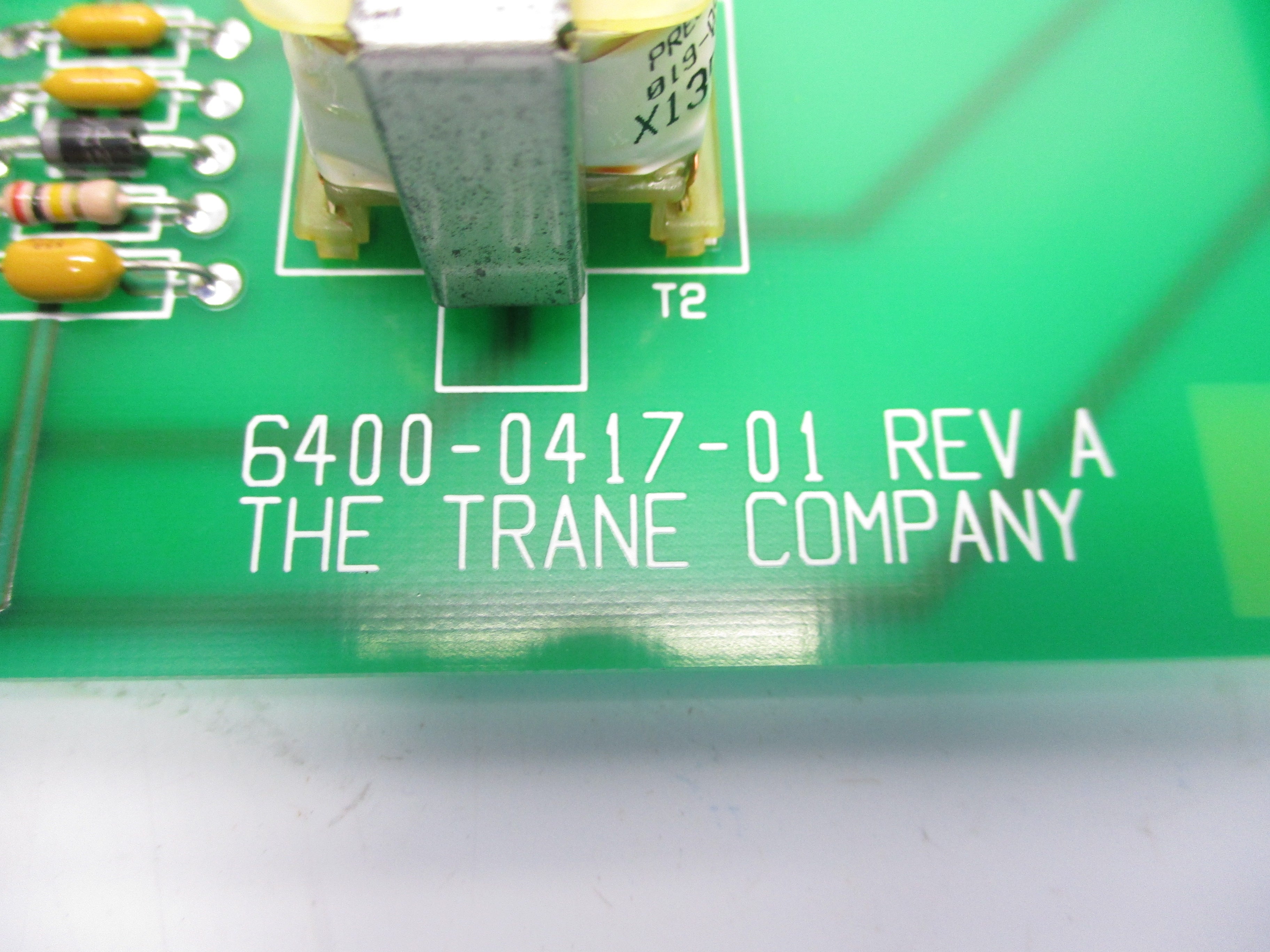 TRANE 6400-0417-01 BRD00644 REV. A NSMP