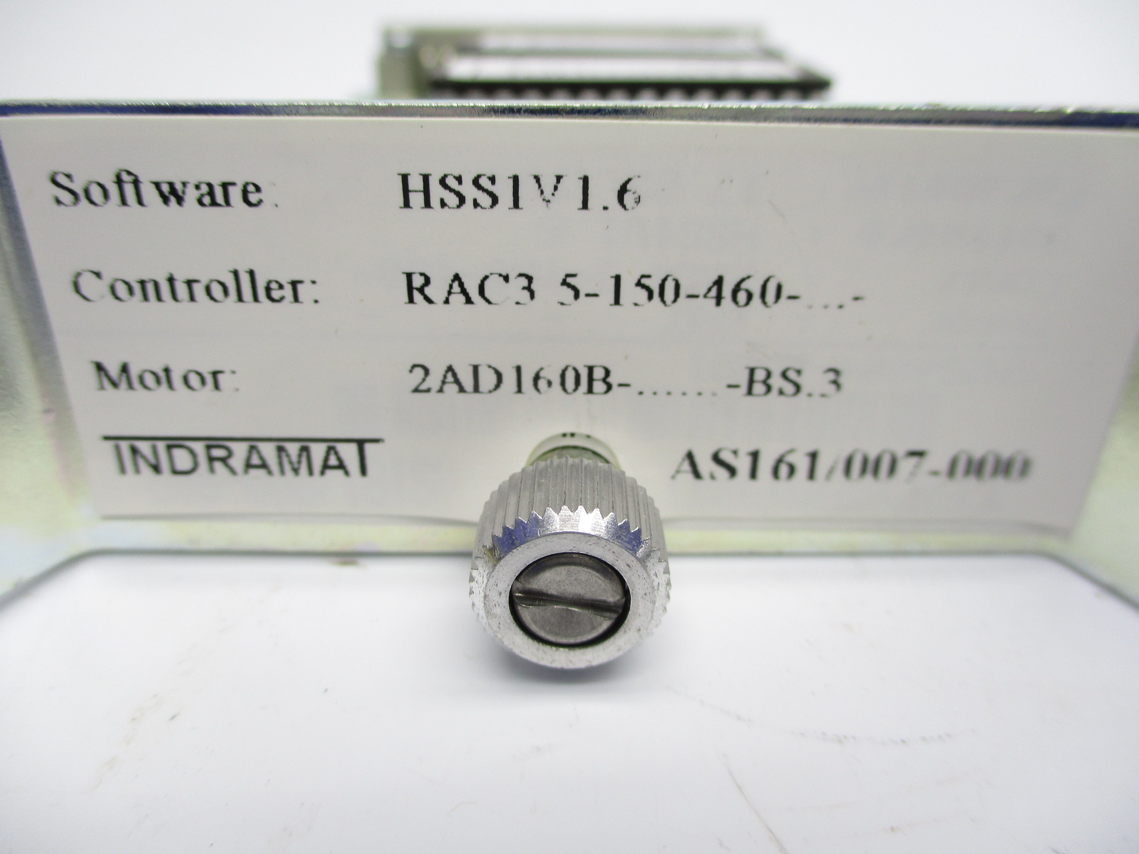 INDRAMAT AS161/007-000 11257530 NSMP