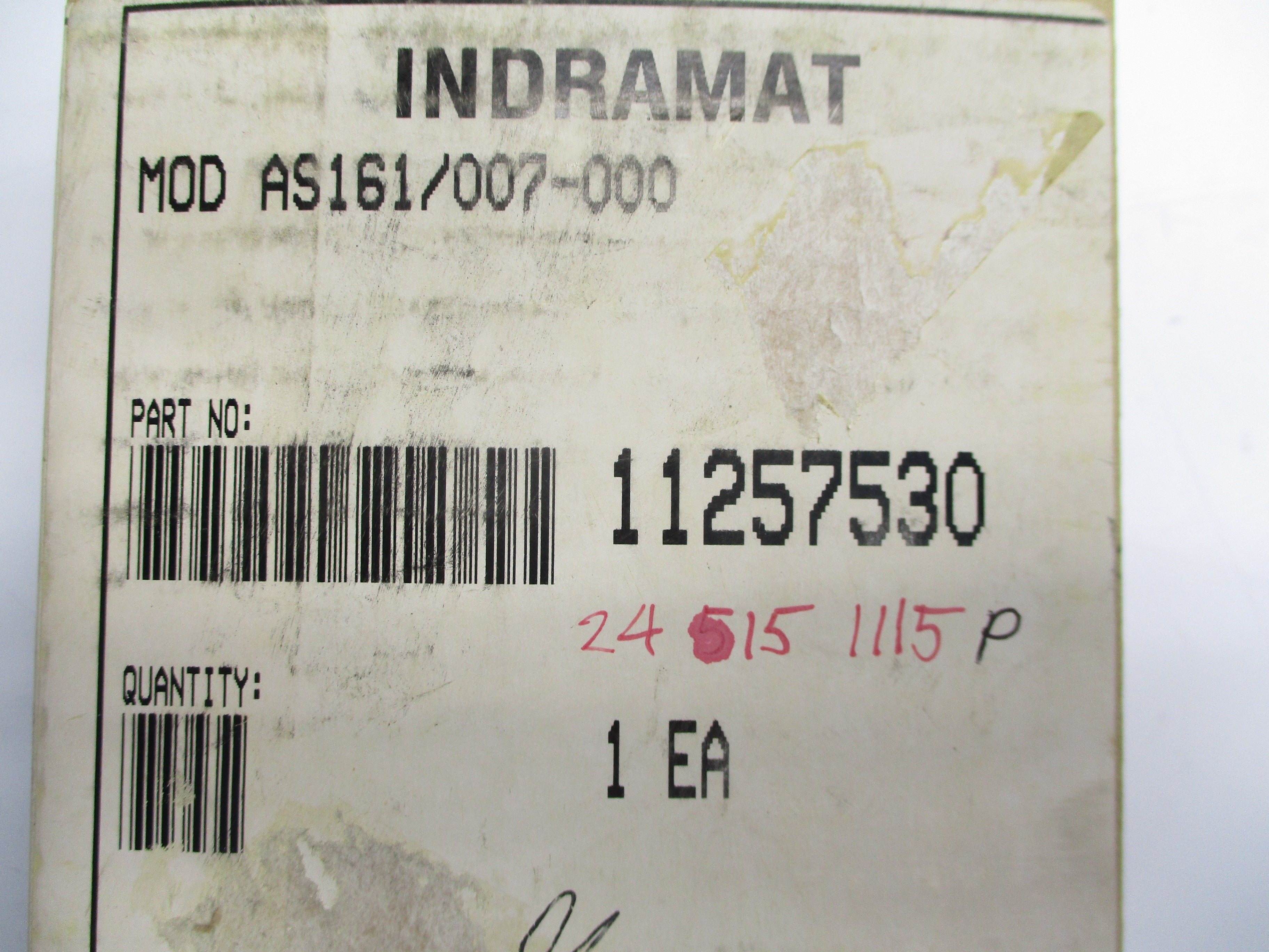 INDRAMAT AS161/007-000 11257530 NSMP