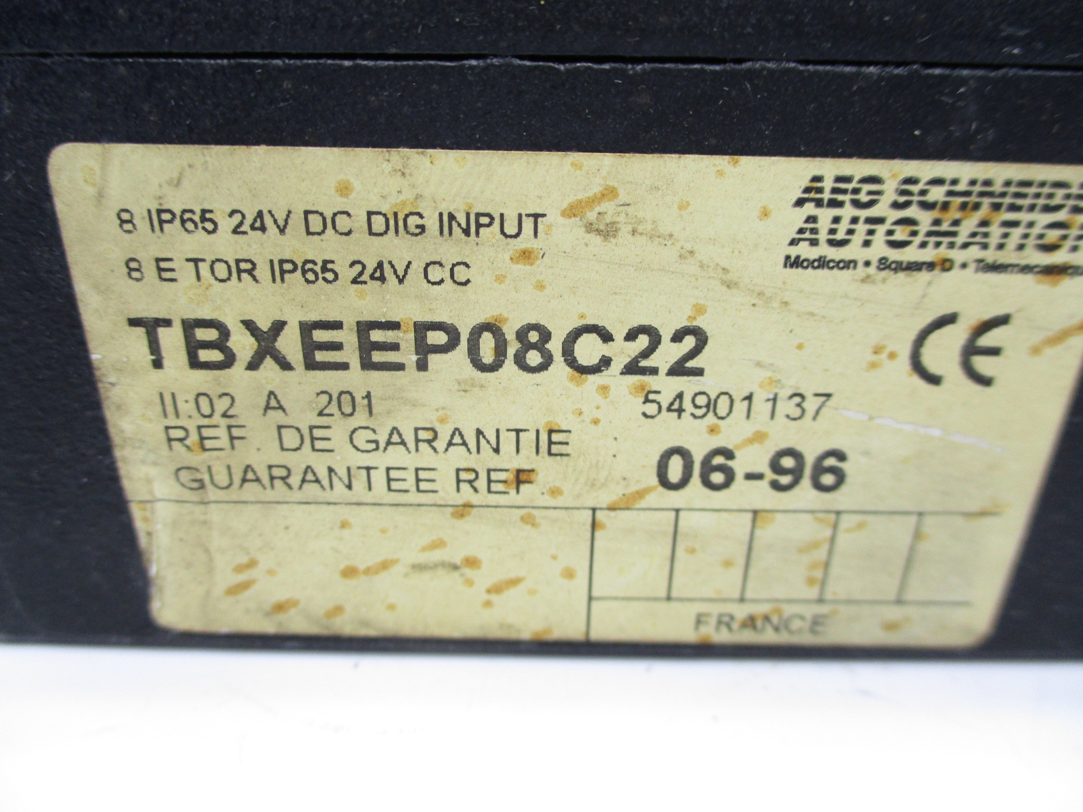 SCHNEIDER ELECTRIC TBXEEP08C22 24VDC NSMP